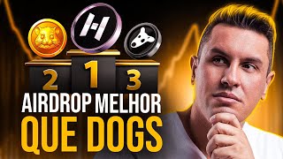 AIRDROP MAIOR QUE DOGS E  HAMSTER KOMBAT FAÇA AGORA!