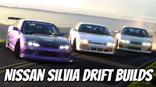 Gran Turismo 7 Nissan Silvia Drift Builds for 1.31 Physics