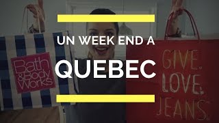 [VLOG] : UN WEEK END A QUEBEC - Bath & Body Works, American Eagle, Dominos Pizza