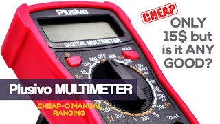 Plusivo CHEAP-O Multimeter Review & Teardown!