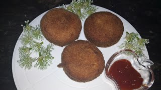 Bread chicken patties recipe in telugu simple and quick recipe