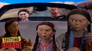 Greta Thunberg Takes a Break From Campaigning to Experience Films and Football | Spitting Image