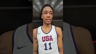 Ron Holland 2023 Nike Hoop Summit Interview