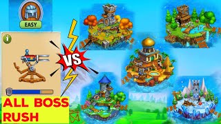 All Boss Rush | The  Catapult 2 Game Play | With Rail gun & Without Skill | Gaming VT