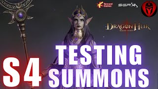 ✨🐉 Season 4 Testing Summons  | Dragonheir: Silent Gods