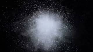 Snow ball explodes | Green Screen Library