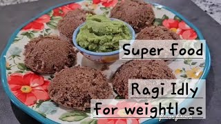 Instant Weightloss Idly | Ragi Idly| finger millet idly | Healthy breakfast | Instant Idly