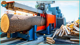 100 Dangerous Fastest Big Homemade Firewood Processing Machines Working