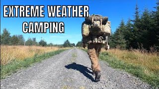 WILD CAMPING IN EXTREME HEAT