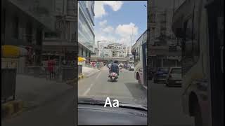 Bike Rider Holding Pakistani Flag on Hyderabad Roads, India | Pak Fans in India. #shorts #worldcup