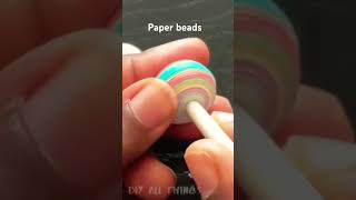 Paper beads #paperbeads