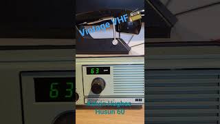 Coastguard Maritime Safety Information Broadcast. Vintage Kelvin Hughes Husun 60 VHF marine radio