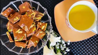 طرز تهیه حلوا سوهان با شیره کنجد | Halva Sohan