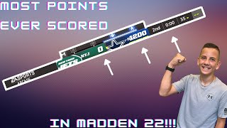 What Is The Most Points You Can Score In Madden 22???