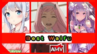 best waifu | Sagiri | Megumin | Miku Nakano l Nezuko ||「AMV」♥࿐