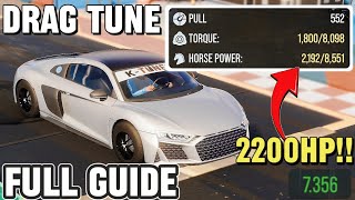 Drag Tune Guide | 2200 HP Audi R8 | Car Parking Multiplayer 2