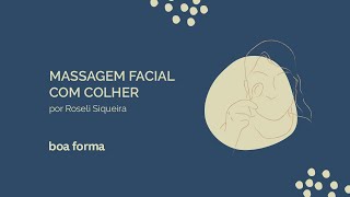 Tutorial: como deixar a testa lisinha fazendo uma massagem facial com colheres!