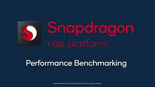 Snapdragon Ride SDK Benchmarking Tutorial