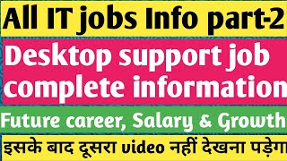 Desktop/IT Support job | Technical support career, future & Salary Future Scope of Technical Support