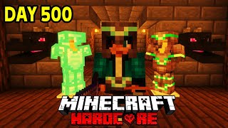 Fighting A WITHER To FINISH Our MAXED OUT Iron Beacon! - Hardcore Minecraft Day 44