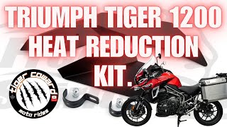 Unlock Ultimate Riding Comfort: Triumph Tiger 1200 Heat Reduction Kit 🔥🏍️