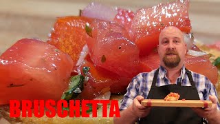 Make Fresh, tasty Bruschetta at home!