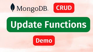 MongoDB Update Functions | MongoDB Tutorials 2022