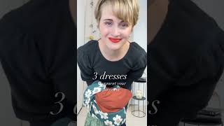 I made 3 dresses, which is your favourite?