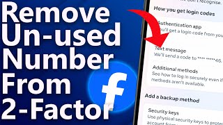 How to Turn OFF Two-Factor Authentication on Facebook for Lost or Offline Numbers