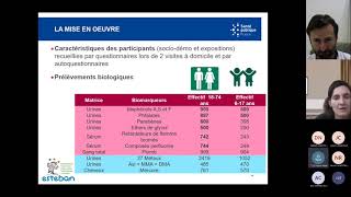 Rendez-vous CIPE avec Santé Publique France : métaux lourds et perturbateurs endocriniens