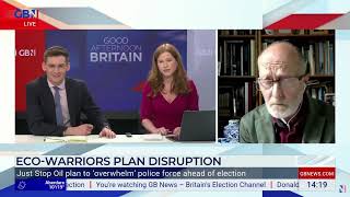 Bing Jones | GB News | 31 May 2024 | Just Stop Oil