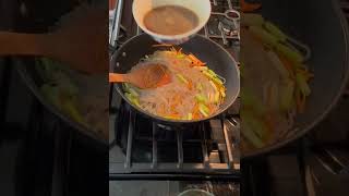 The Best Shrimp Stir Fry Noodles Recipe #shorts