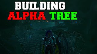 Building an alpha tree on Aberration - Ark Official PvP