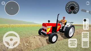 Indian Tractor PRO Simulation - real indian tractor trolley games - traktör oyunu traktör araba oyun