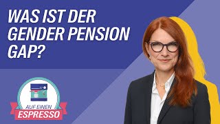 Auf einen Espresso mit Cordula Vis-Paulus: Was ist der Gender Pension Gap?