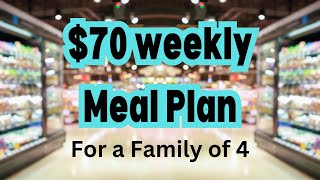 6 Dinners & Dessert at Walmart (Meal Plan Week #37)