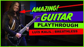 INCREDIBLE GUITAR - Luis Kalili Performs "Breathless" - Live at Luma Studios.