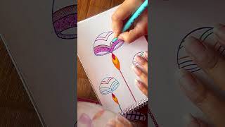 Diya🪔 drawing for Diwali special | mandala art Diwali special | #drawing #shortvideo #diwali