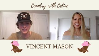 VINCENT MASON Grand Ole Opry Debut, Latest Single + NEW Music, Tour & Life | COUNTRY WITH CELINE