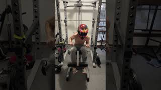 Dedicated motorcycle kid working out. #shorts #funny #viral