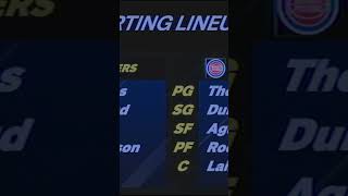 NBA 2K25 - Jordan Era - Pacers vs Pistons Preview #shorts