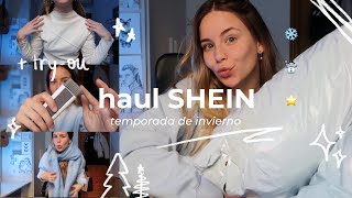 Haul de SHEIN l Jerséis y accesorios de invierno