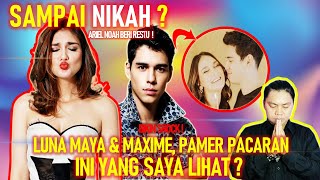 LUNA MAYA DAN MAXIME BOUTTIER, PAMER PACARAN, DI RESTU ARIEL NOAH, SAMPAI NIKAH, BIKIN SHOCK ?