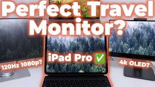 The BEST Travel Monitor is an iPad?!