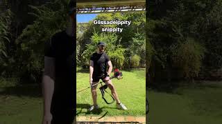 The official ballet guide to using an Australian whipper snipper