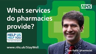 What services do pharmacies provide?