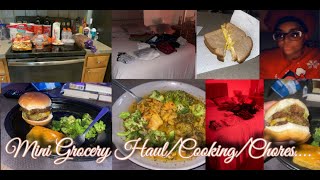 Mini Grocery Haul/Cooking/Chores....