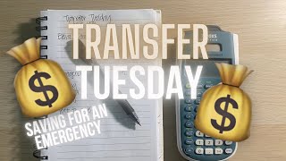 TRANSFER TUESDAY| STARTER EMERGENCY FUND | #daveramseybabysteps