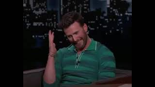 Chris Evans Enjoying the Interview..