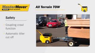 MasterMover Pedestrian Tow Tractors   All Terrain TOW Range